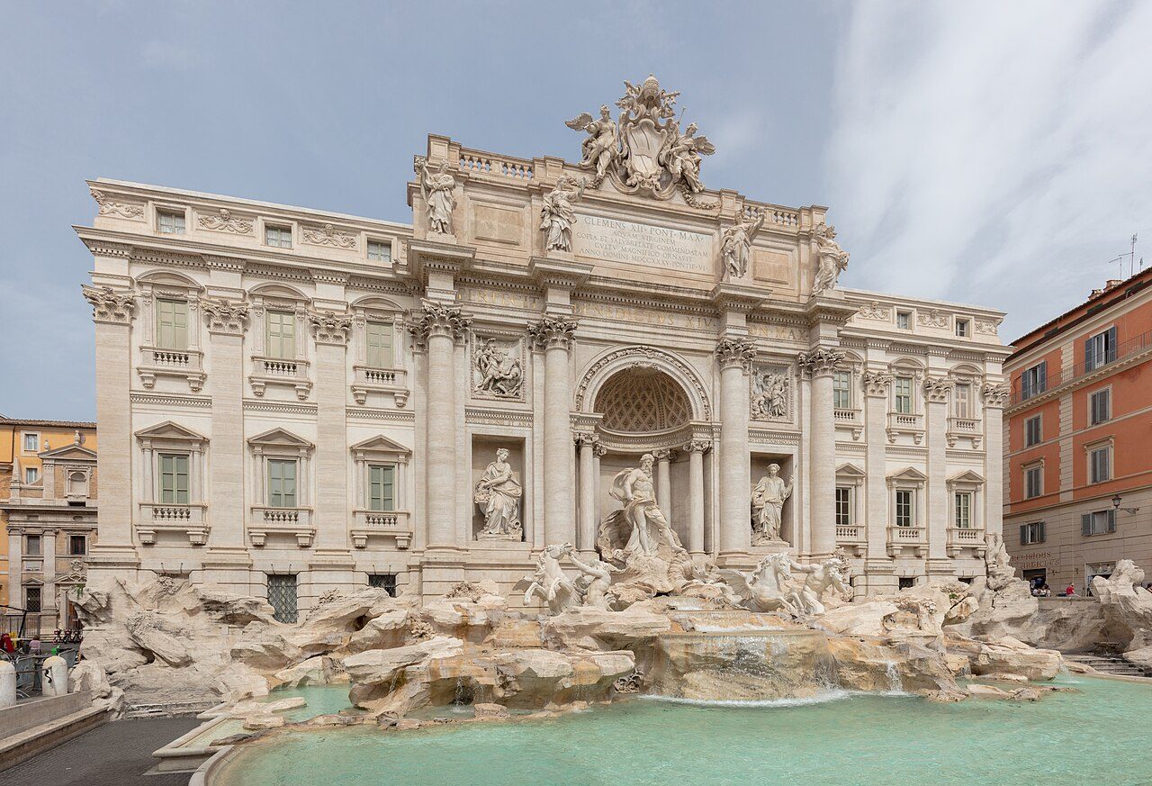Fontana di Trevi em Roma